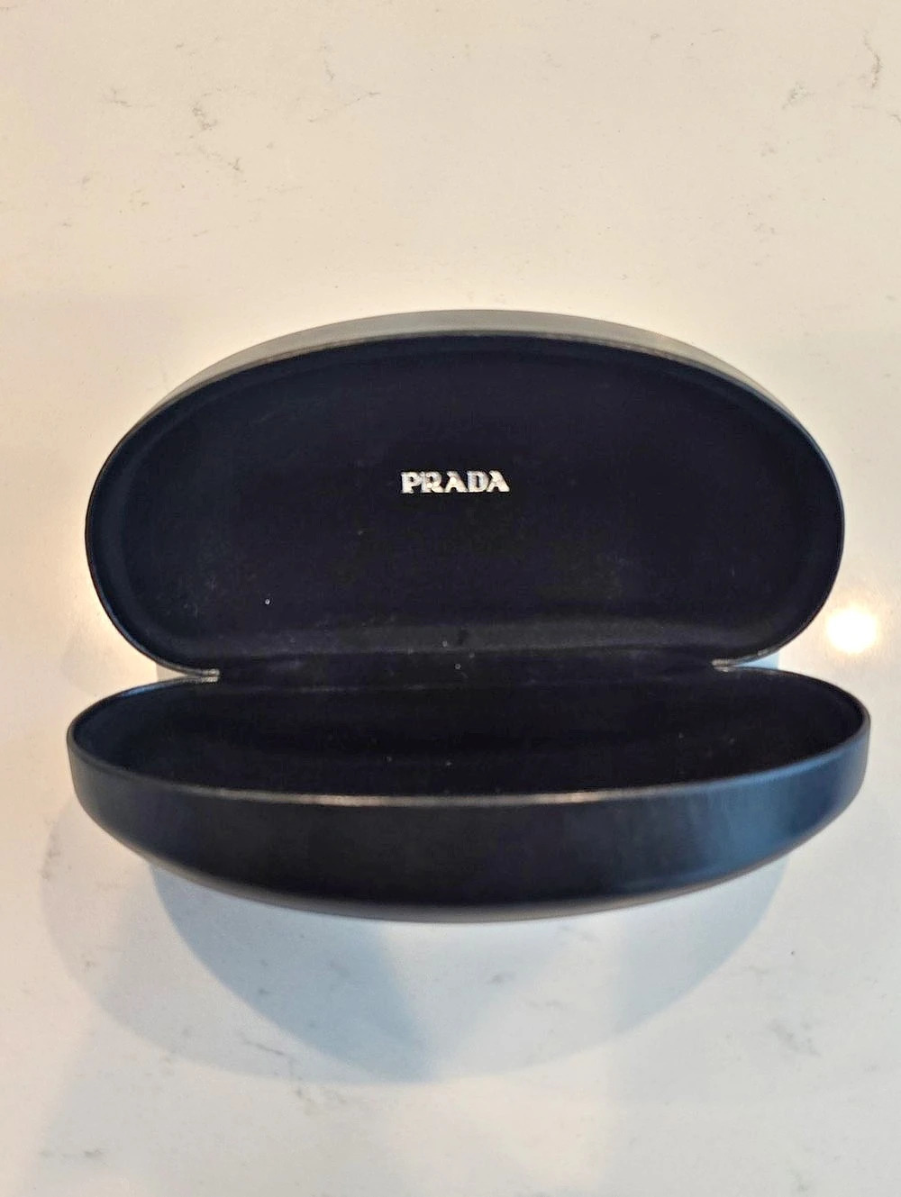 Prada PR 55HS Sunglasses Case Glasses Case Black Good Condition